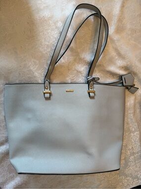 Lovevook Elegant Light blue Tote with Dual Shoulder Straps